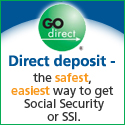 Direct Depositing Social Security Payments on Go Direct Prepaid Cards