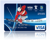 Chris Wong Visa Olympic Gift Card