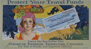 Early American Express Travelers Cheque