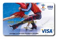 Visa Olympic Figure Skating Gift Card