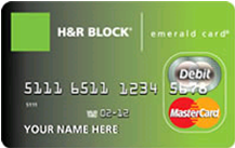 H&R Block Emerald MasterCard Tax Refund Card