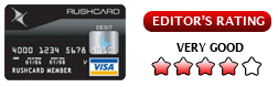 RushCard Plus Prepaid Visa Card